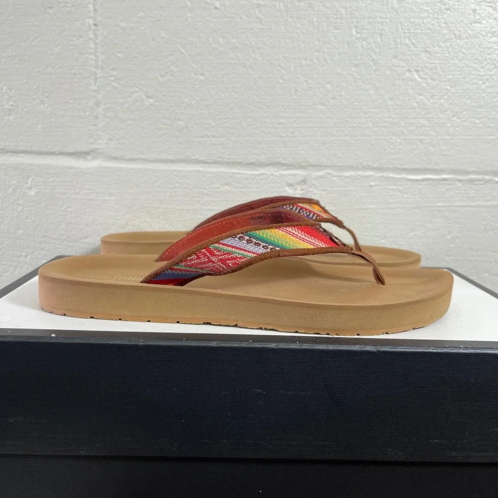 Minnetonka Hedy 530982 Brown Sandal Slide Slip On Men's Size 9 M